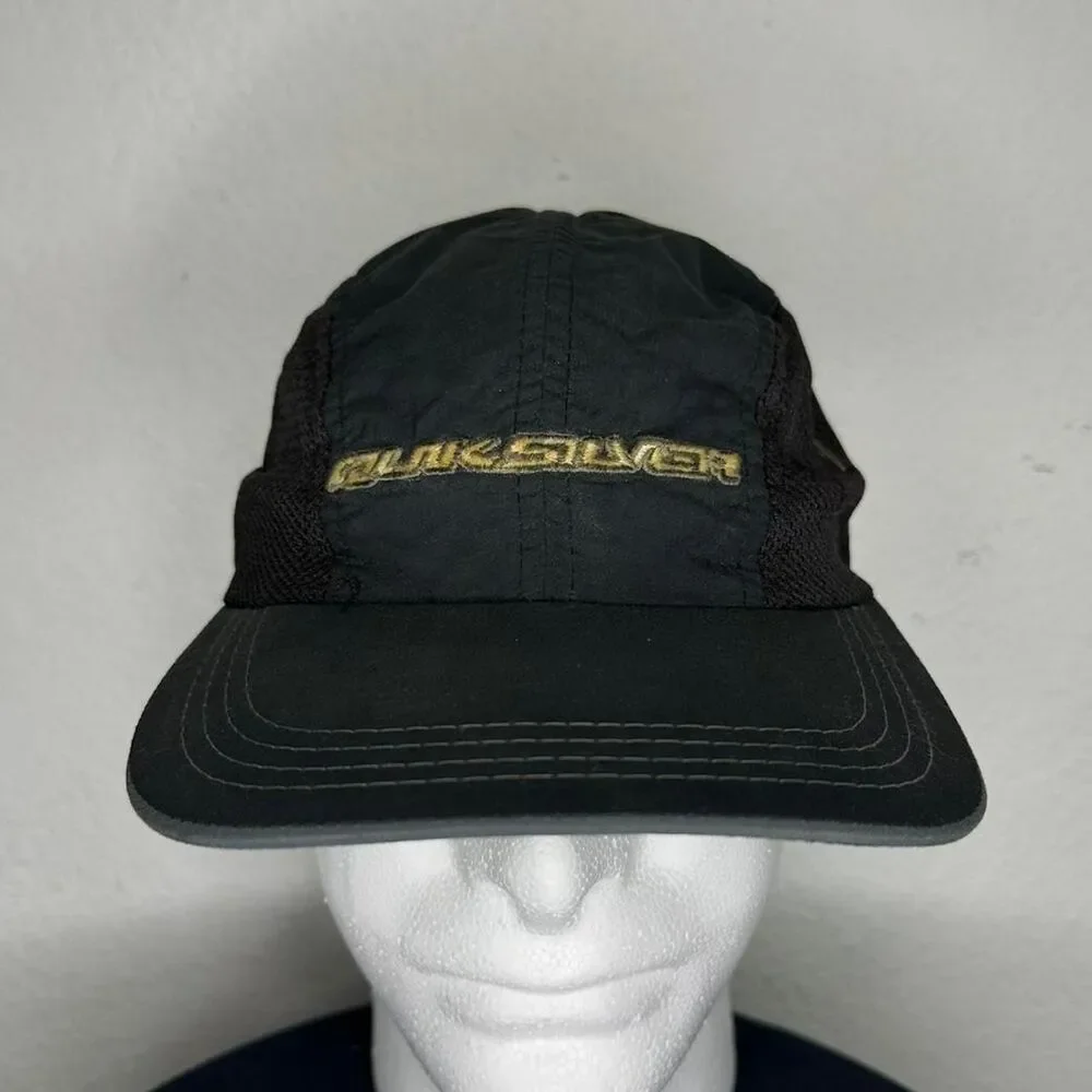rare vintage Quiksilver Men's Black Hat